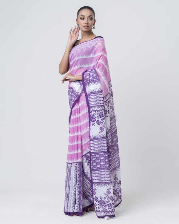 সেমি মসলিন শাড়ি – SS13
